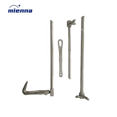 Instrumentos de esofagectomia rígida otorrinolaringológica